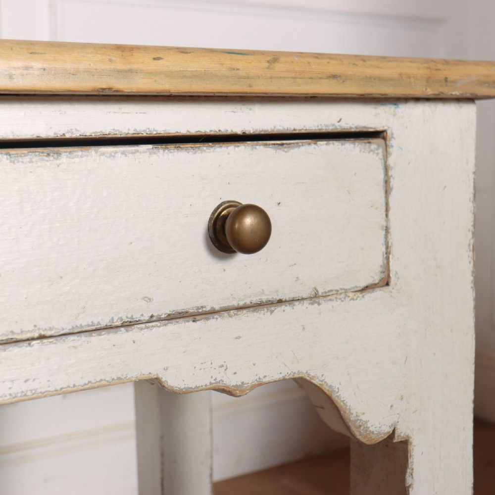 English Painted Pine Dresser Base View VII