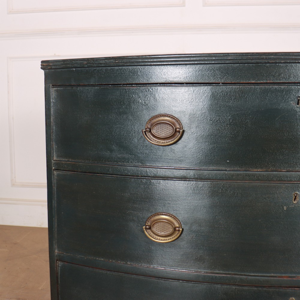 English Painted Chest of Drawers View II