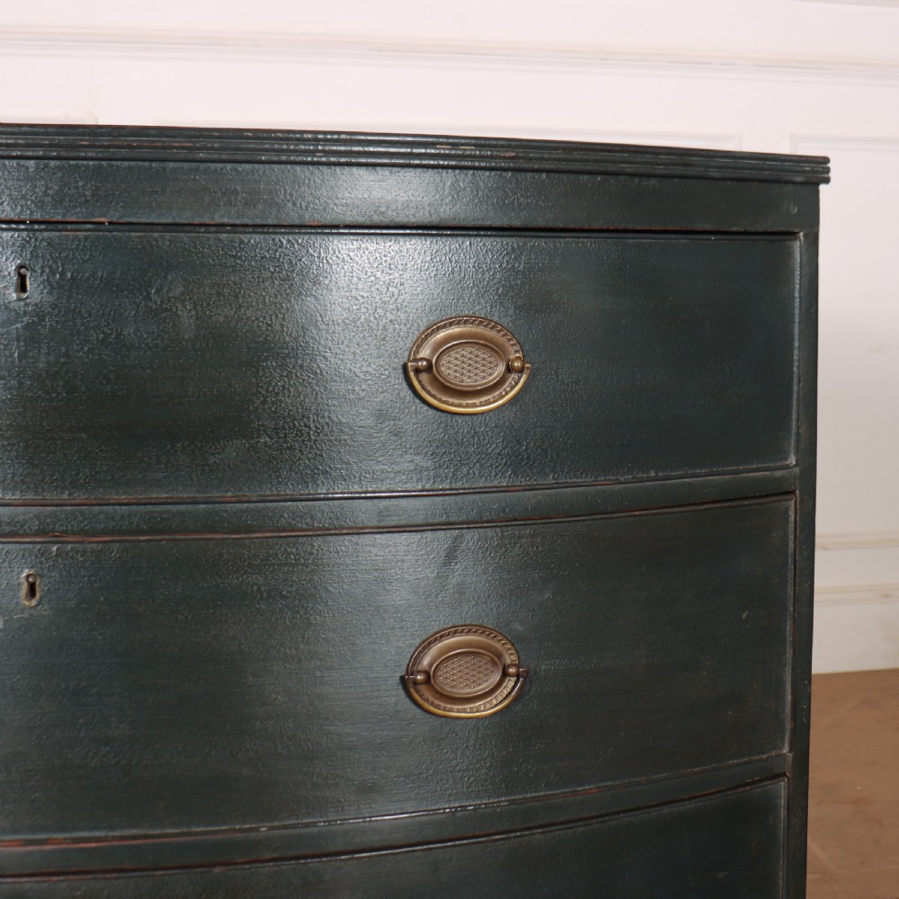 English Painted Chest of Drawers View III
