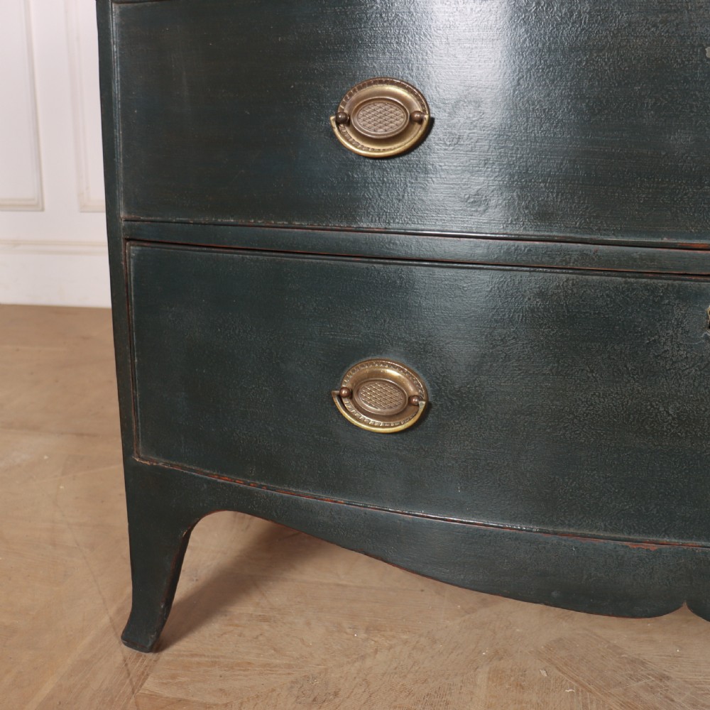 English Painted Chest of Drawers View IV