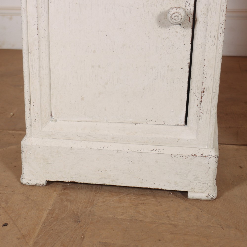 Pair of French Painted Bedside Cupboards View VI