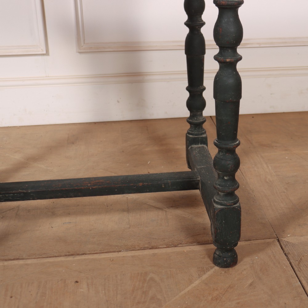 English Painted Lamp Table View III