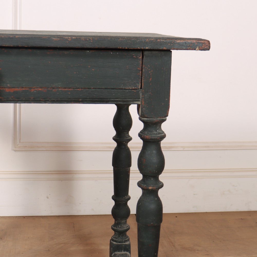 English Painted Lamp Table View IV