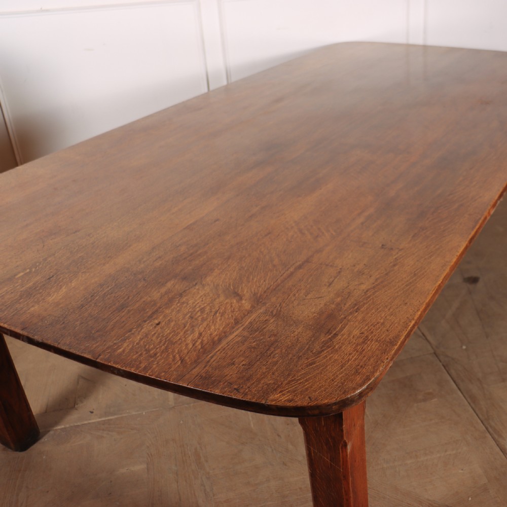 English Oak Farm House Table View VI