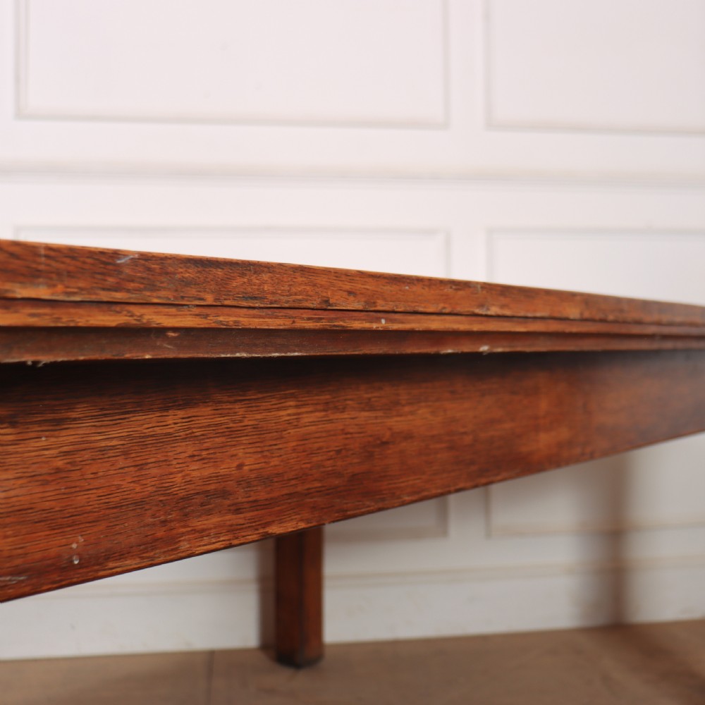 English Oak Farm House Table View VII