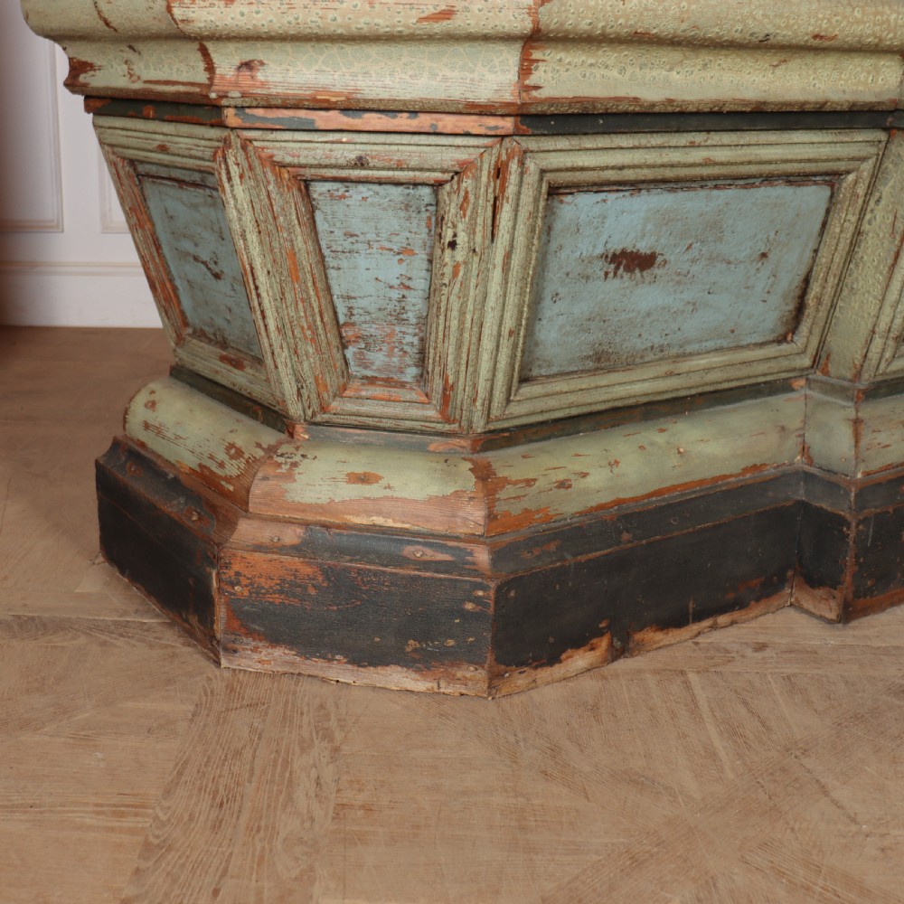 19th Century Spanish Original Painted Shop Counter View III