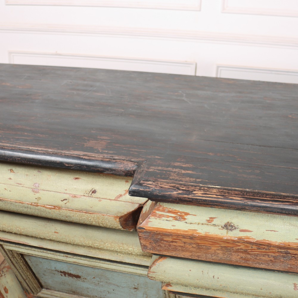 19th Century Spanish Original Painted Shop Counter View IX