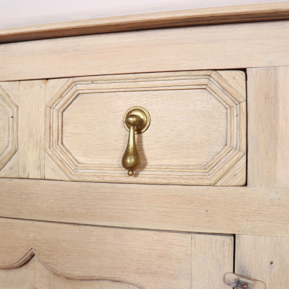 English Bleached Oak Dresser Base View VI