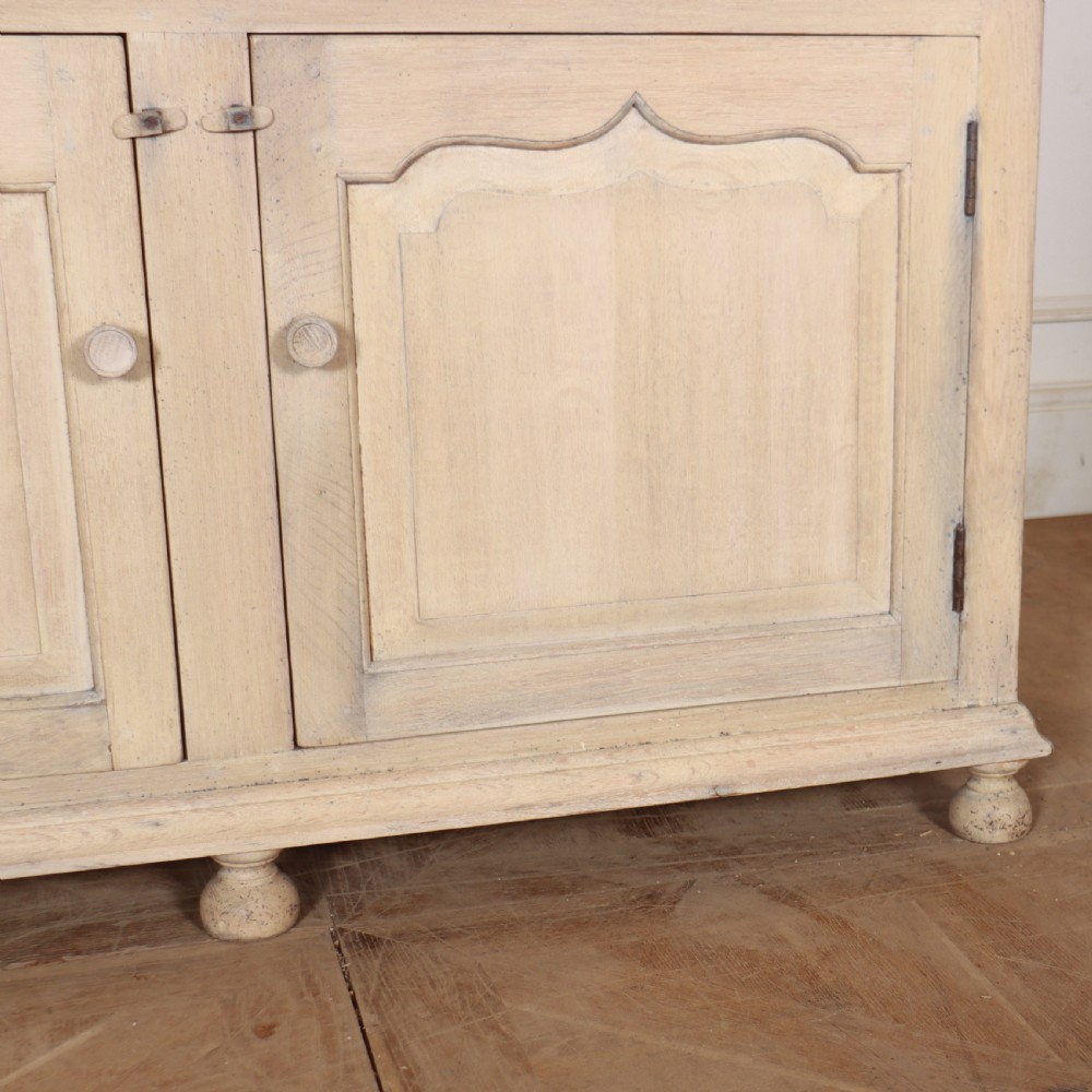 English Bleached Oak Dresser Base View VII