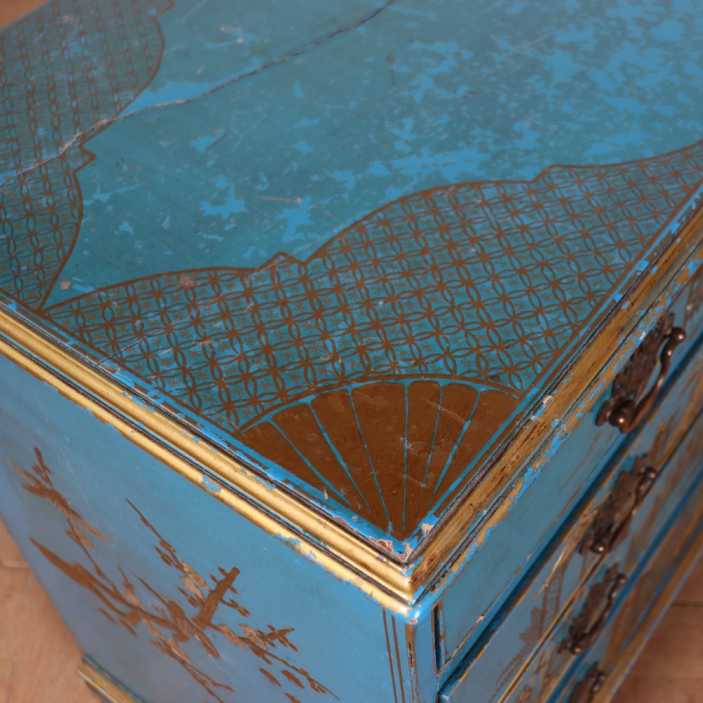 English Chinoiserie Chest of Drawers View VIII