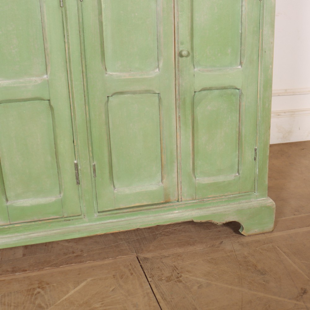 19th Century Painted Kitchen Cabinet View V
