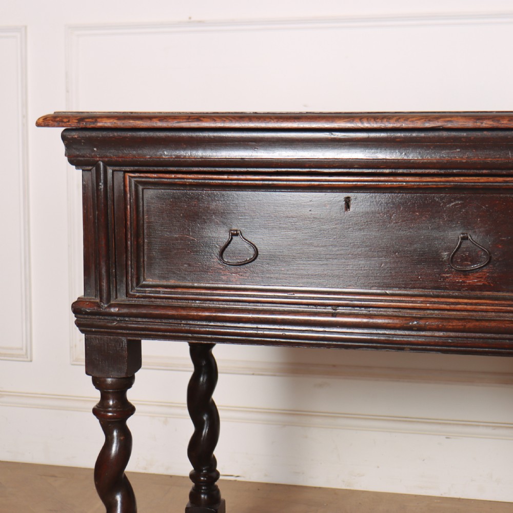 Early 18th Century English Oak Dresser Base View II