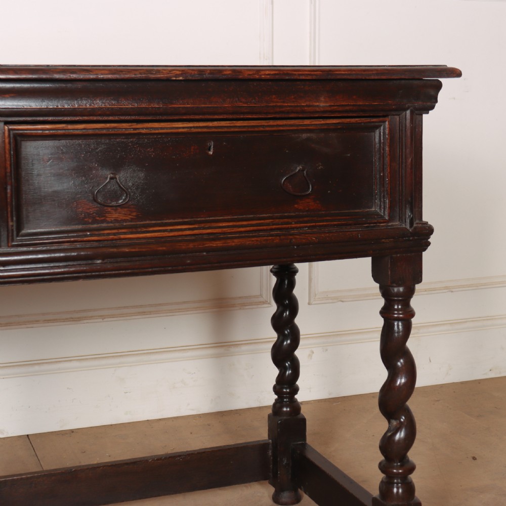 Early 18th Century English Oak Dresser Base View IV