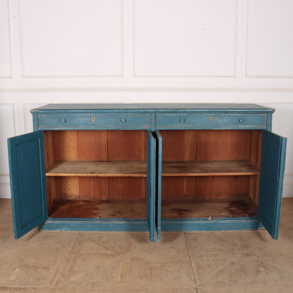 19th Century French Painted Enfilade View VII