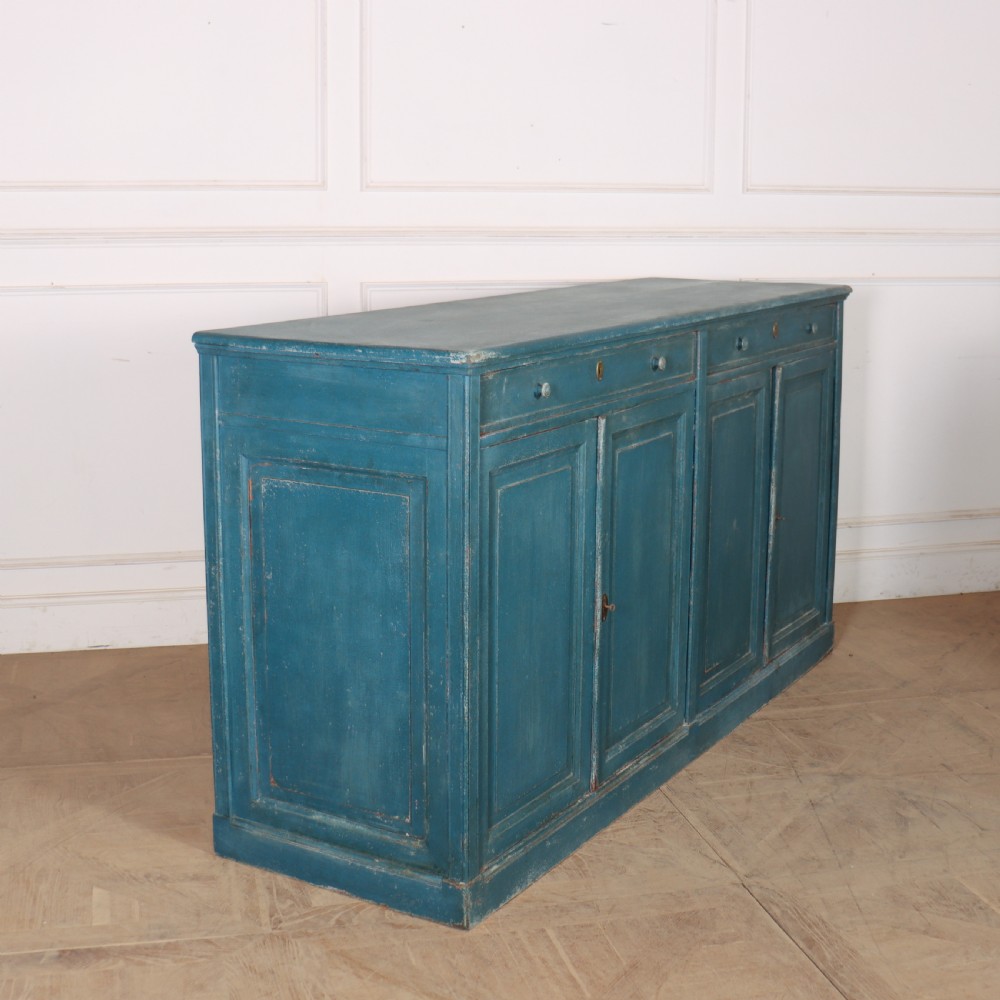19th Century French Painted Enfilade View VIII