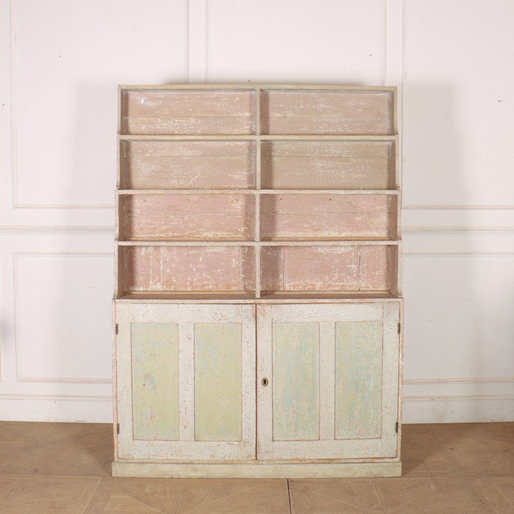 Original Painted Waterfall Bookcase
