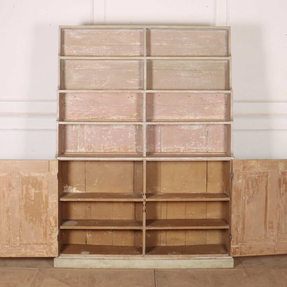 Original Painted Waterfall Bookcase View VI