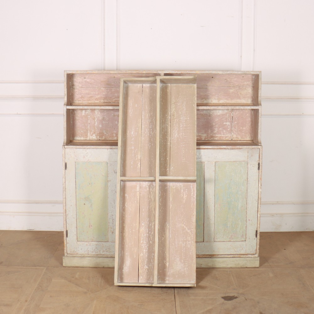 Original Painted Waterfall Bookcase View VII