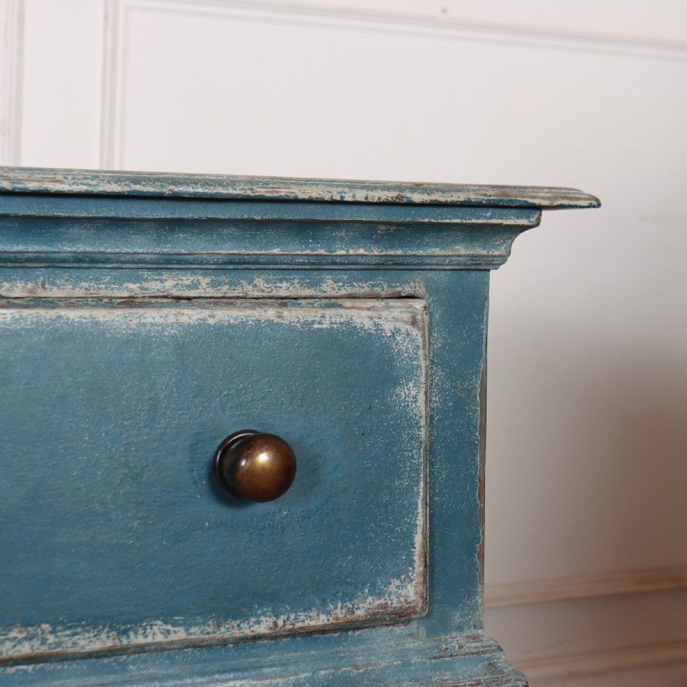 English Painted Dresser Base View VII