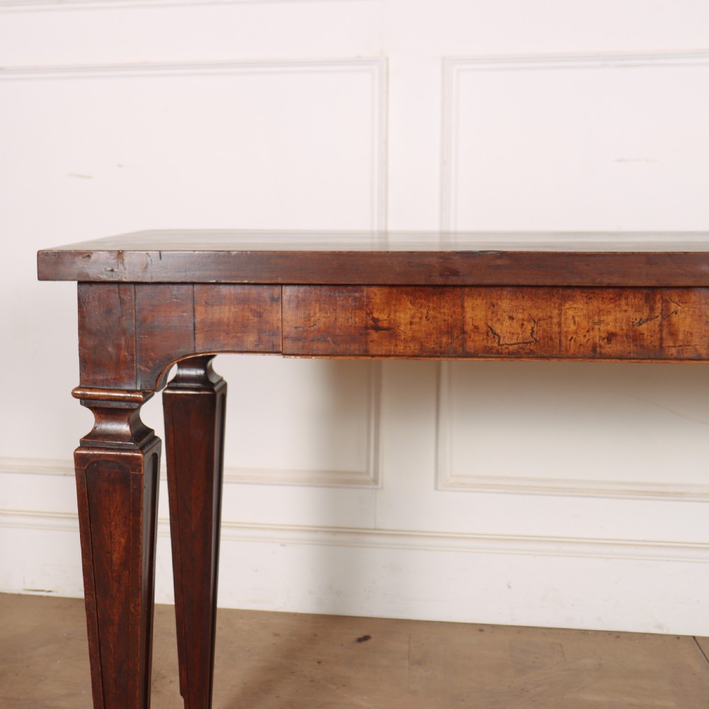 English Mahogany Console Table View II