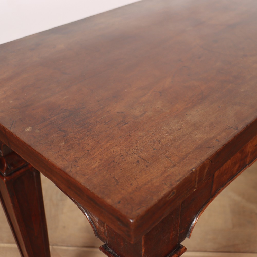 English Mahogany Console Table View V