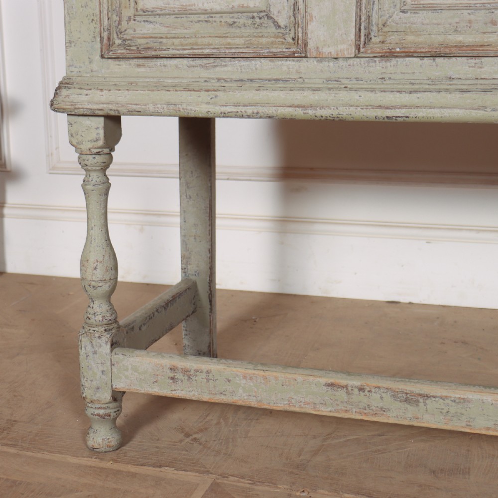 Large 18th Century Painted Dresser Base View VIII