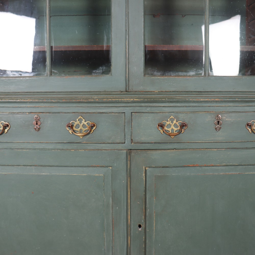 Early 19th Century Painted Kitchen Cabinet View VI