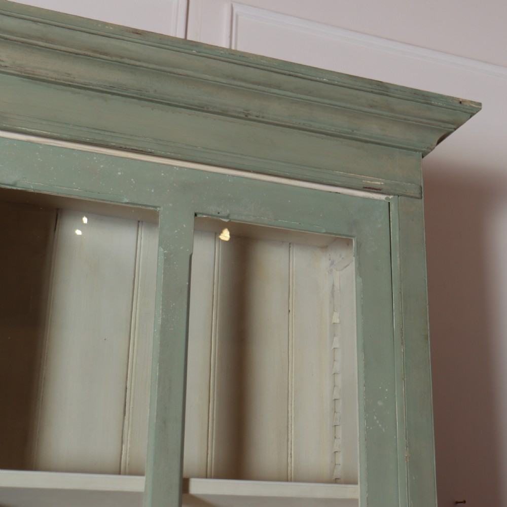 Large 19th Century Painted Kitchen Dresser View V