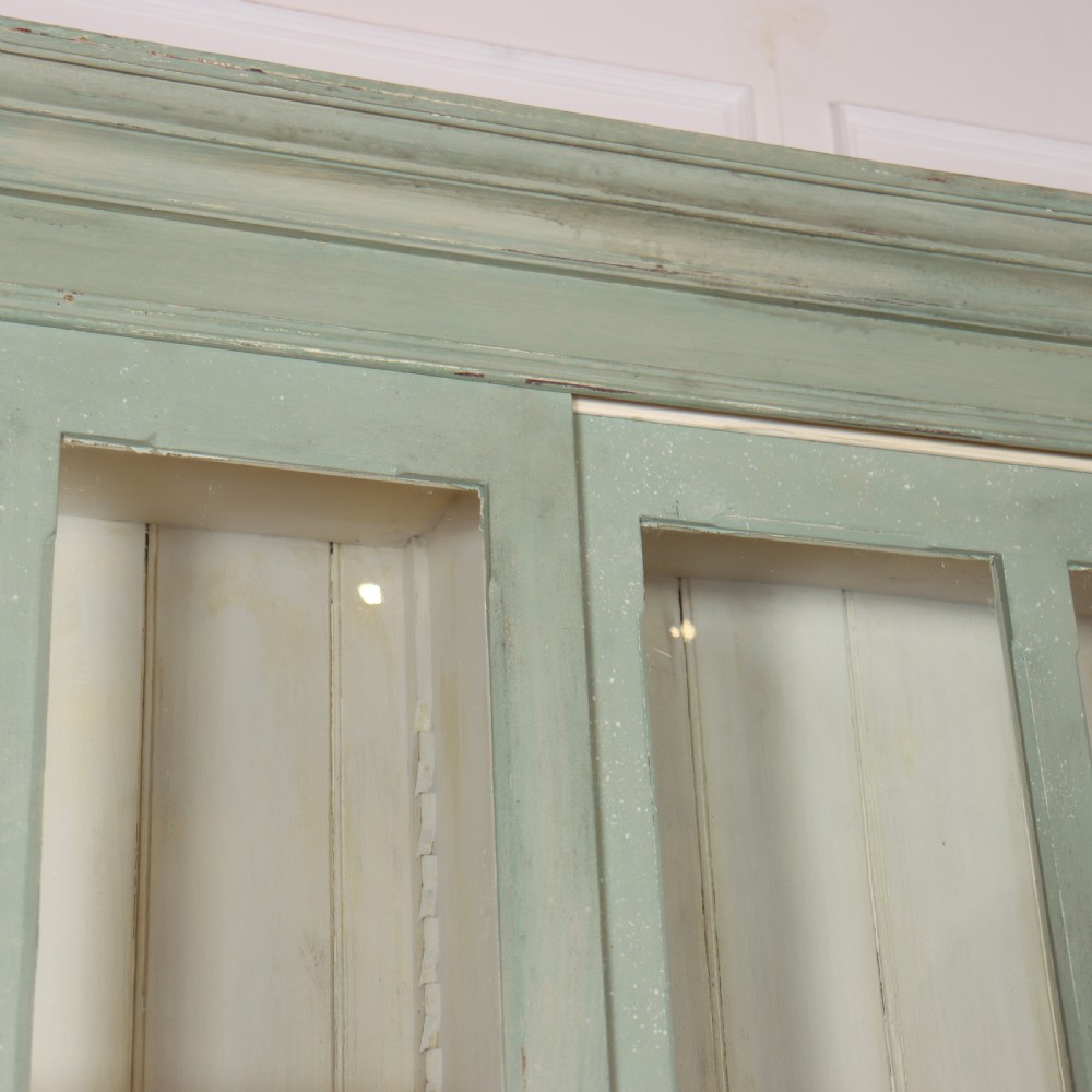 Large 19th Century Painted Kitchen Dresser View VIII