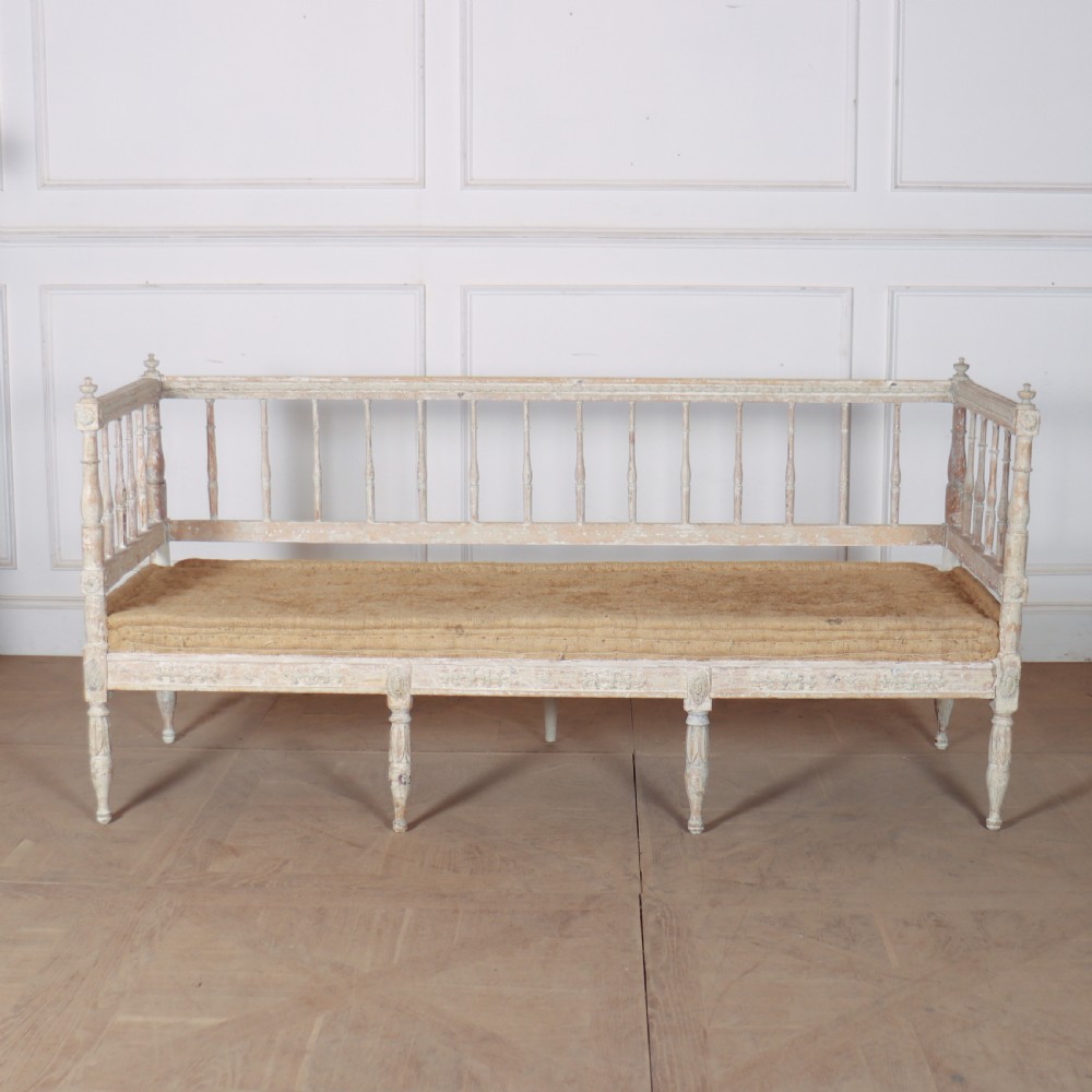 Swedish Original Painted Bench