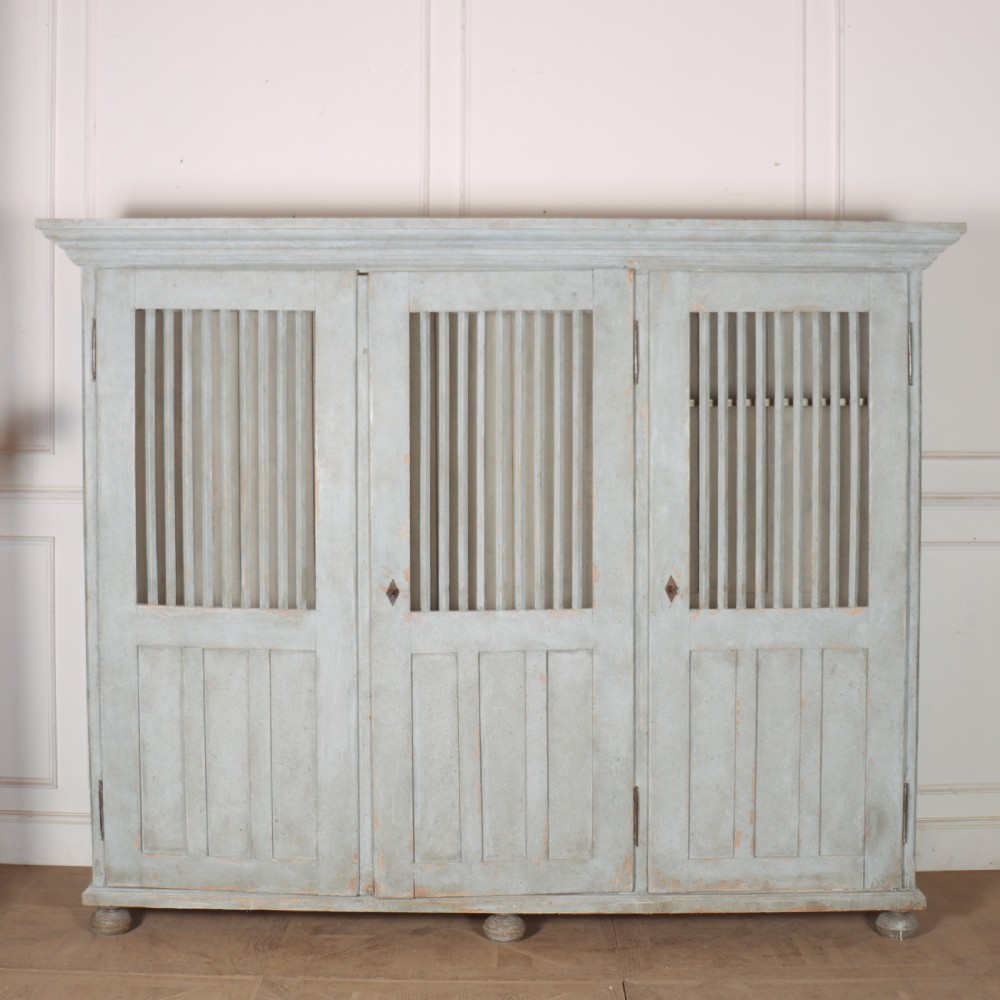 Late 19th Century French Painted Wardrobe