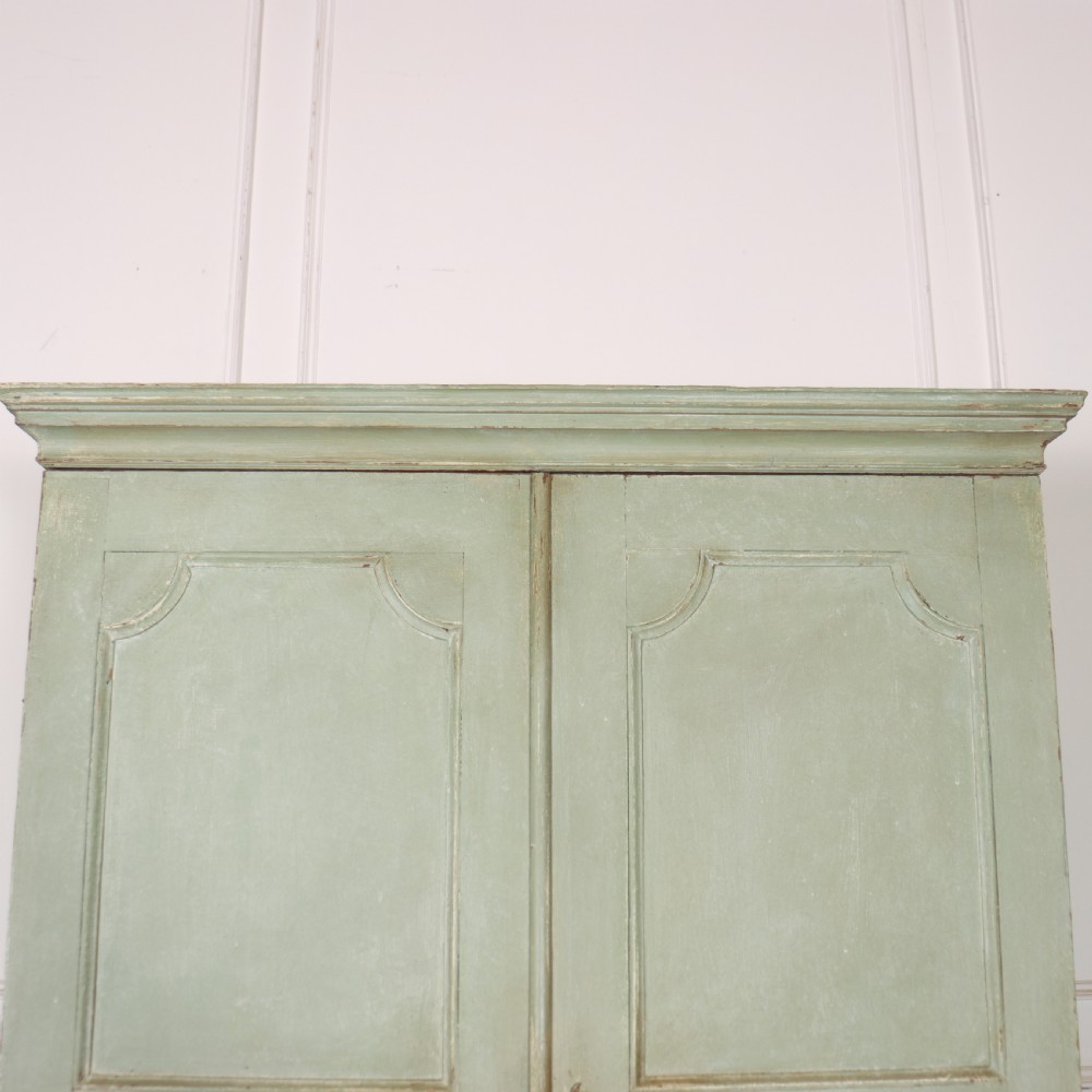 English Painted Linen Cupboard View IV