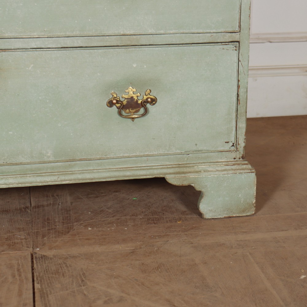 English Painted Linen Cupboard View VII