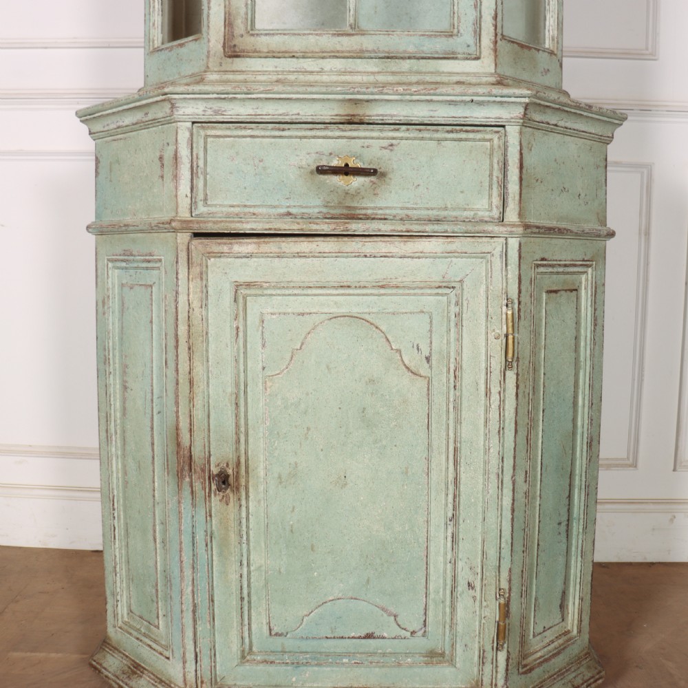 18th Century Painted Dutch Display Cabinet View V