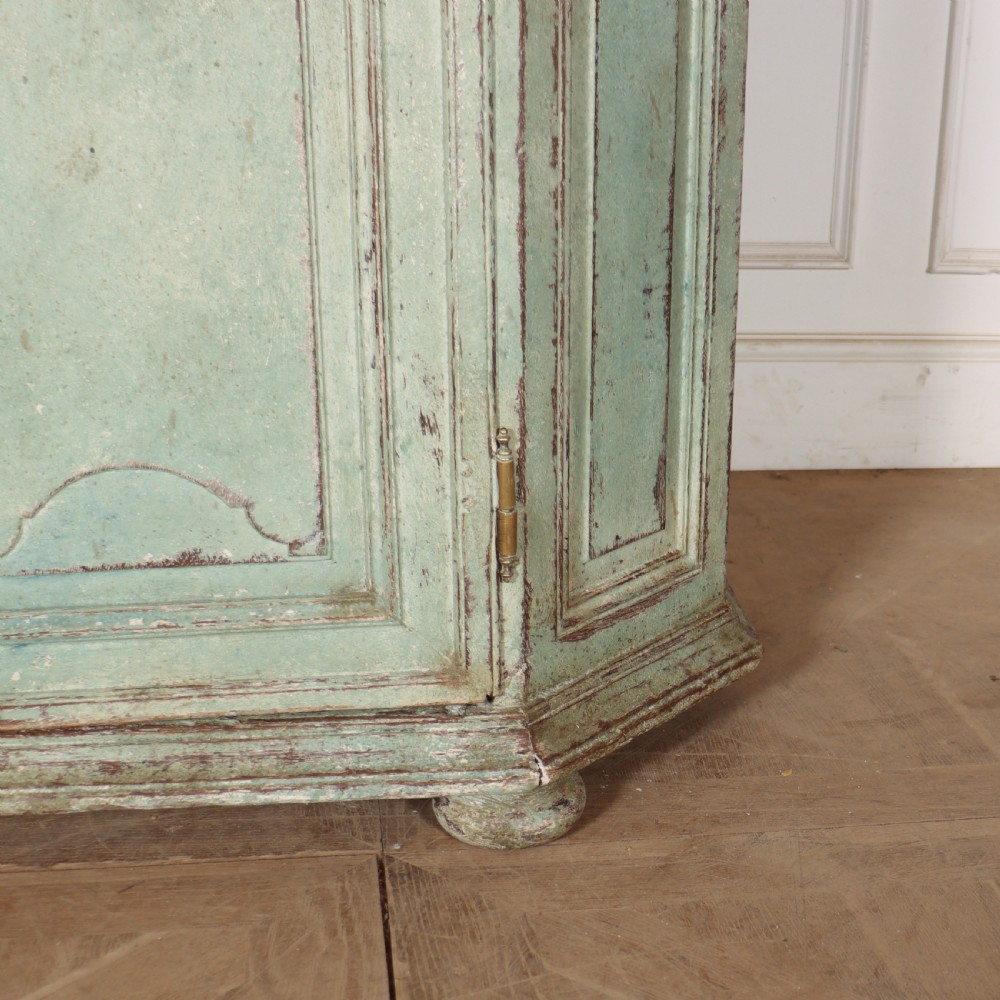18th Century Painted Dutch Display Cabinet View VIII