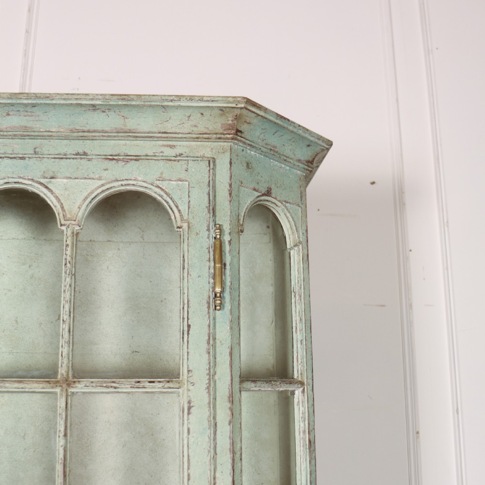 18th Century Painted Dutch Display Cabinet View X