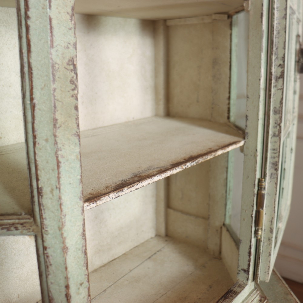 18th Century Painted Dutch Display Cabinet View XII
