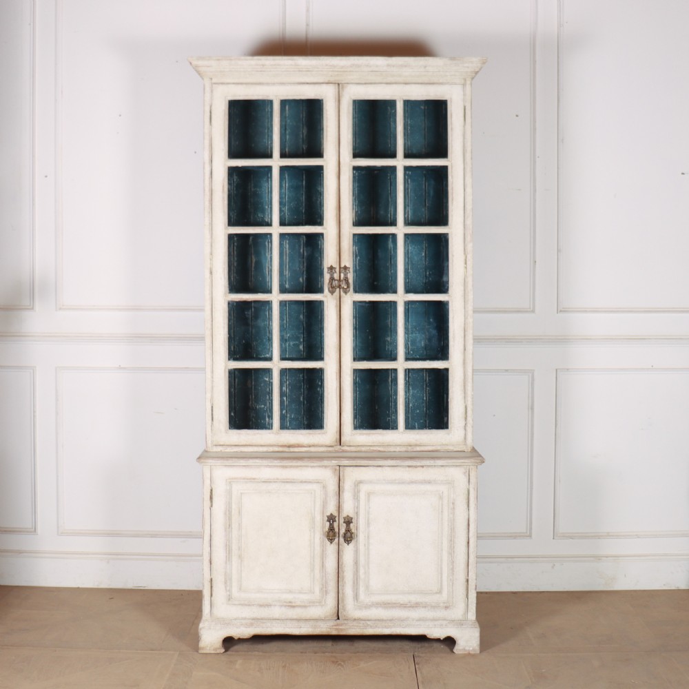 English Painted Bookcase