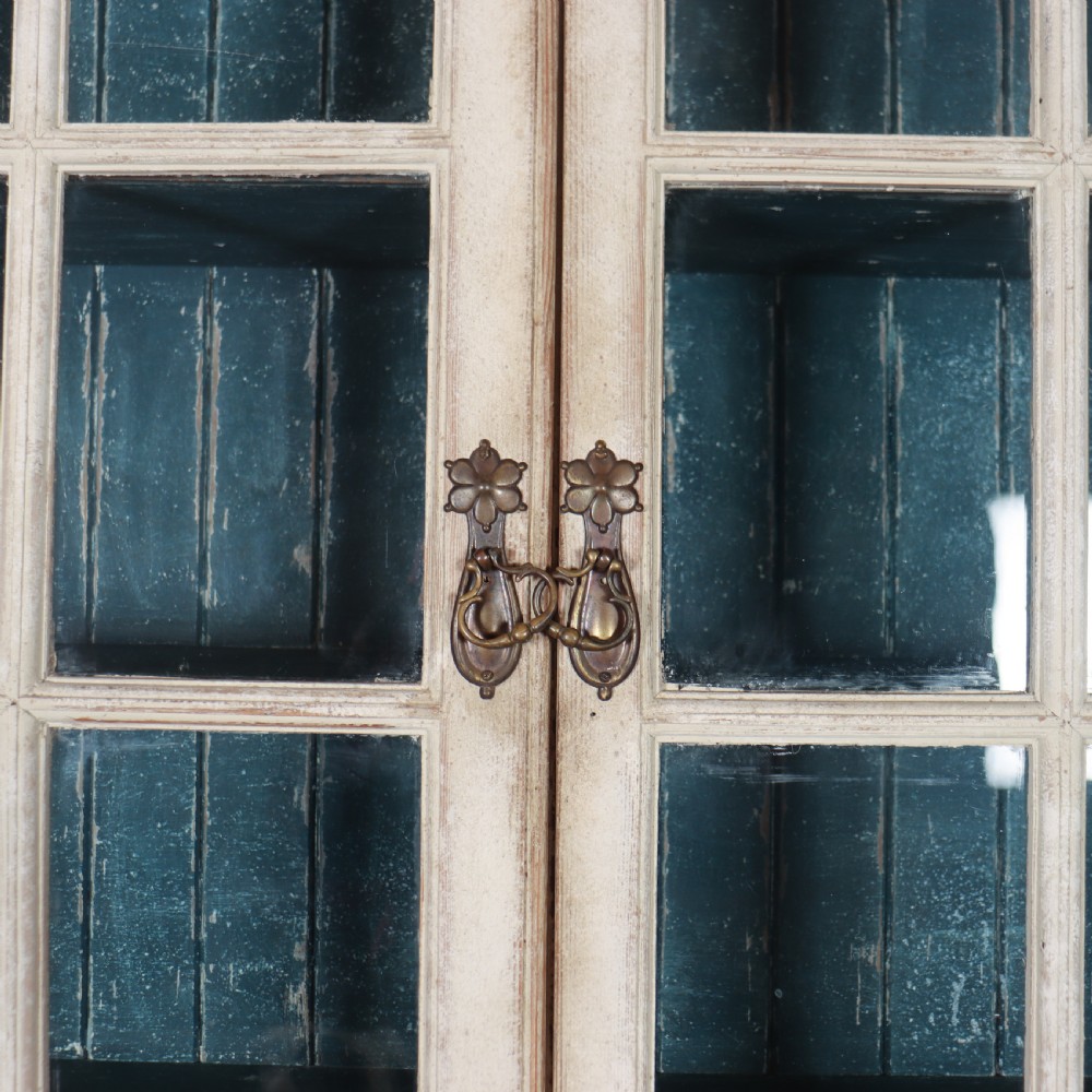 English Painted Bookcase View II