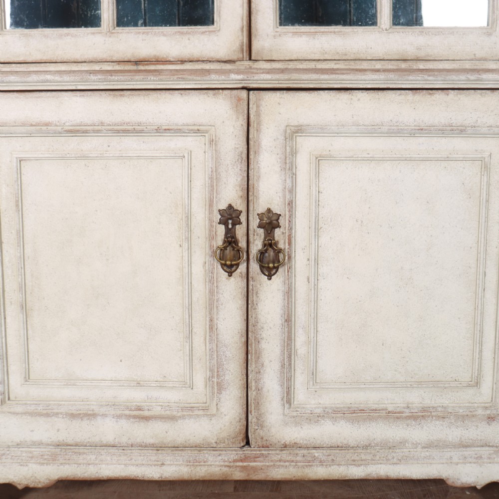 English Painted Bookcase View III