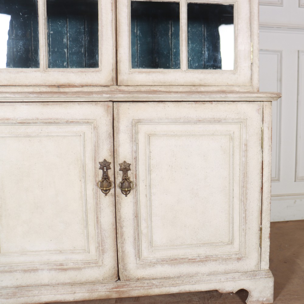 English Painted Bookcase View VII