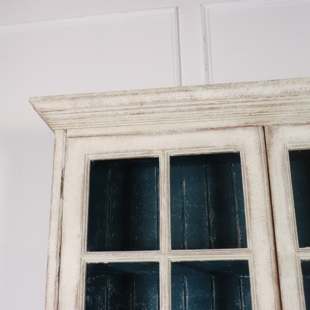 English Painted Bookcase View VIII