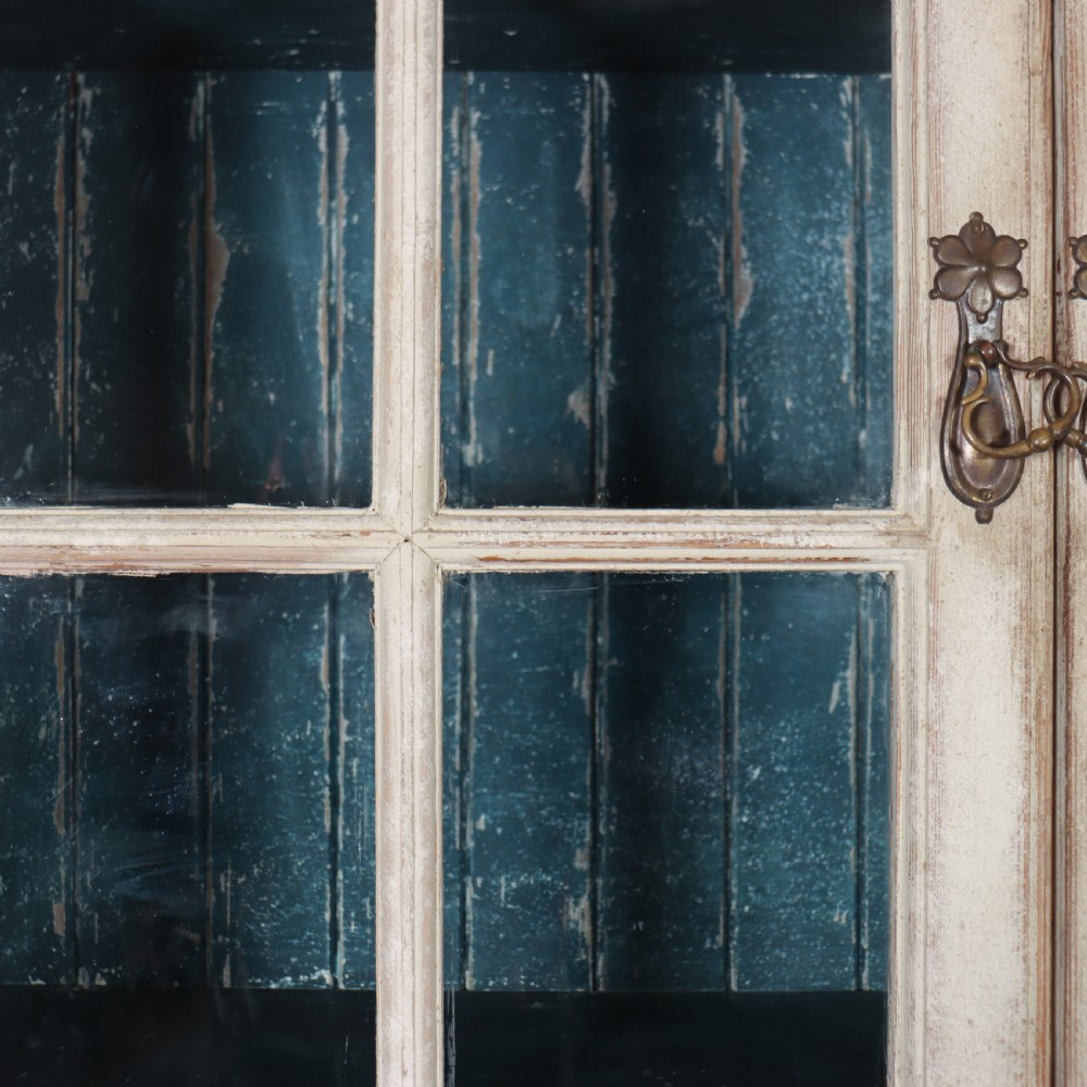 English Painted Bookcase View X
