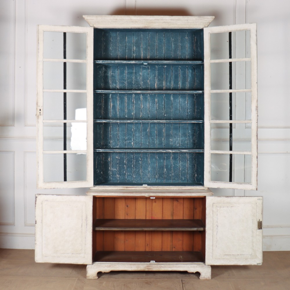 English Painted Bookcase View XI