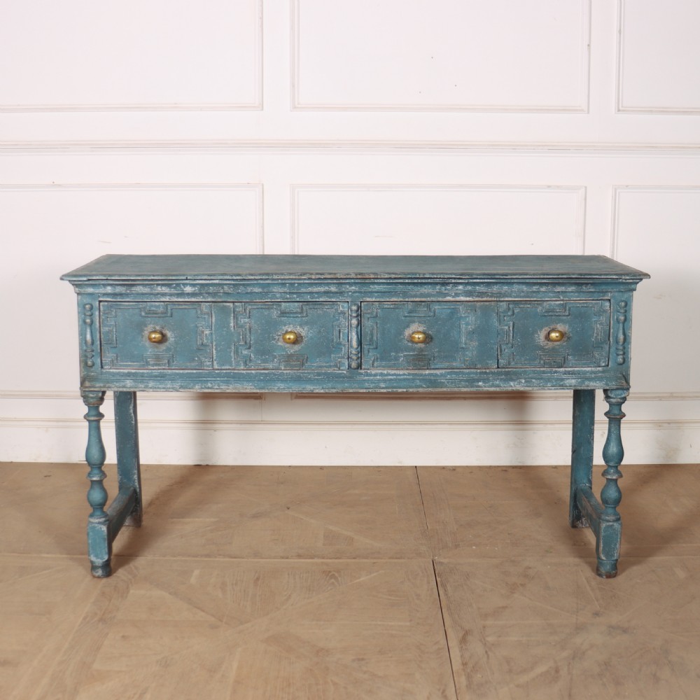 18th Century Painted Dresser Base