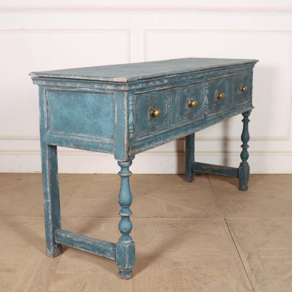 18th Century Painted Dresser Base View VII