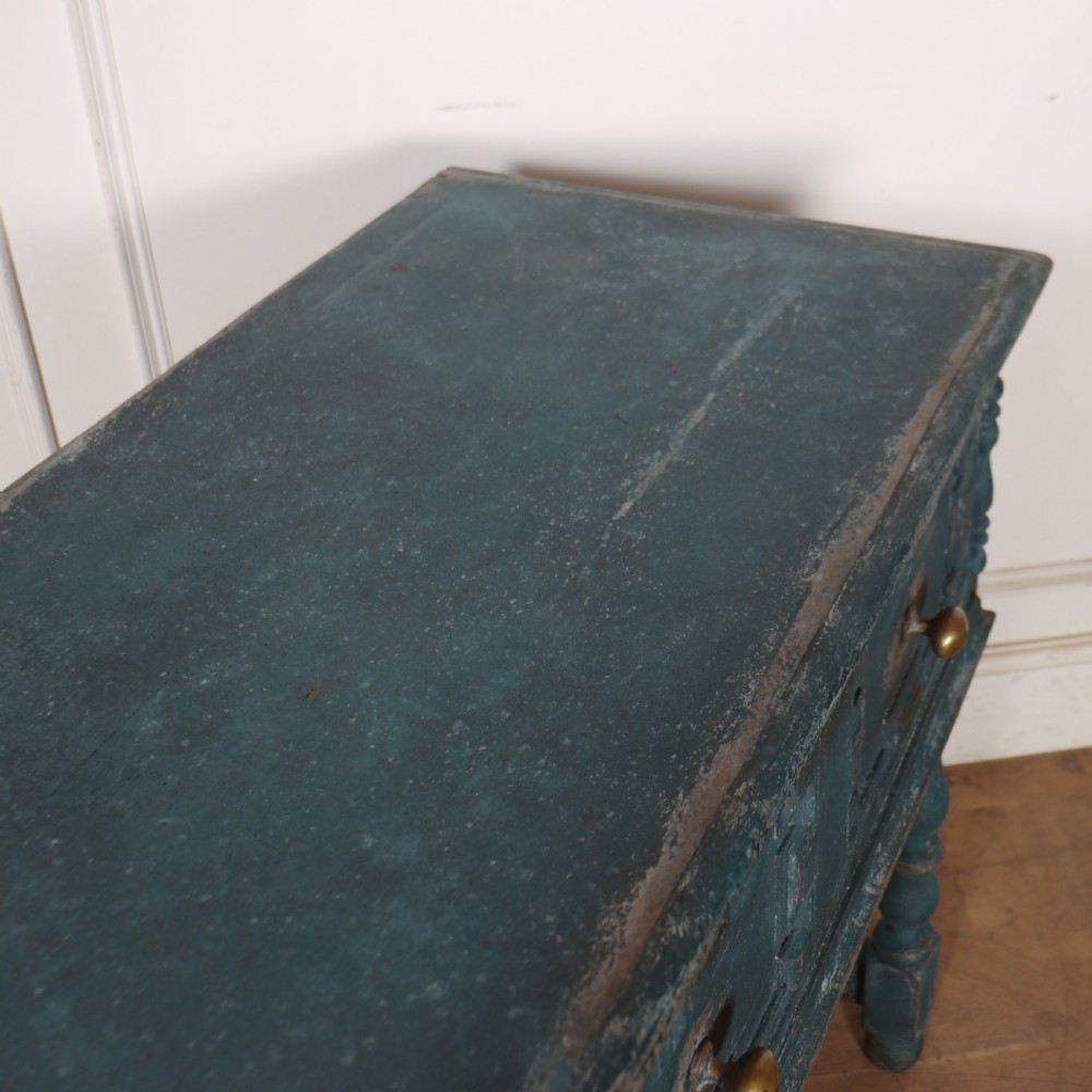 18th Century Painted Dresser Base View IX