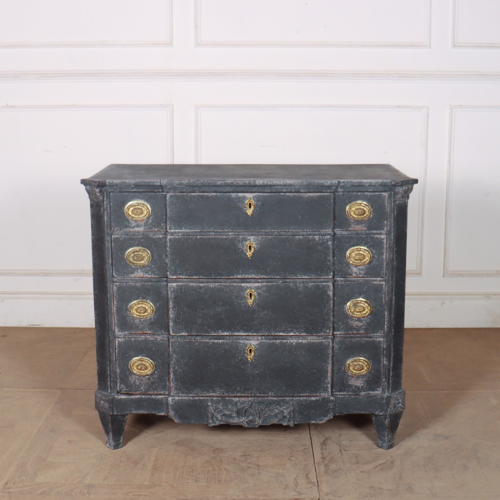 19th Century Dutch Breakfront Commode
