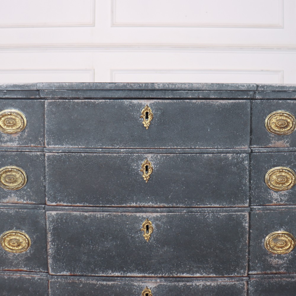 19th Century Dutch Breakfront Commode View VI