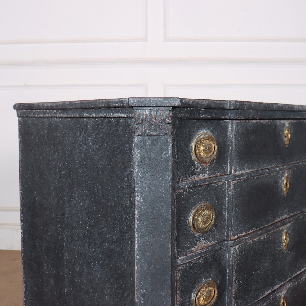 19th Century Dutch Breakfront Commode View VIII